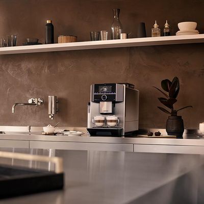 Siemens Coffee World - Sfoggia la tua macchina da caffè completamente automatica Siemens con il massimo dello stile