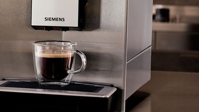 Milchschäumer des Siemens EQ.8 Kaffeevollautomaten.