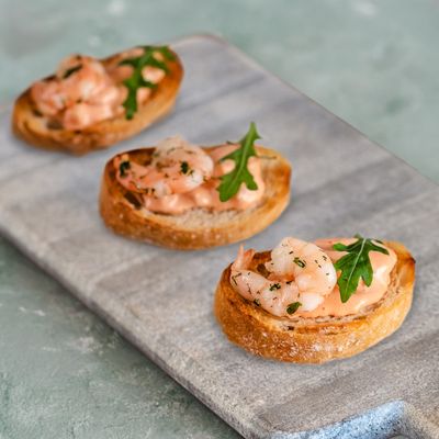Prawn Crostini
