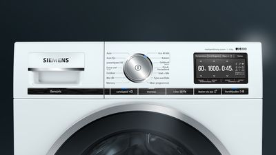 Siemens wasmachine vooraanzicht iQ800