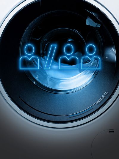 8kg washing & 5kg drying Washer-dryers