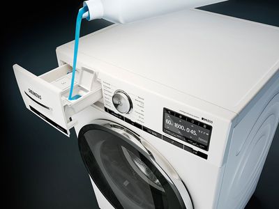 Klusjesman servet winnen Wasmachines met duurzame innovaties | Siemens Huishoudapparaten