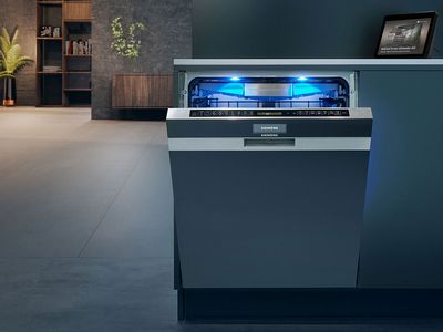 Напіввбудовувані посудомийні машини Siemens