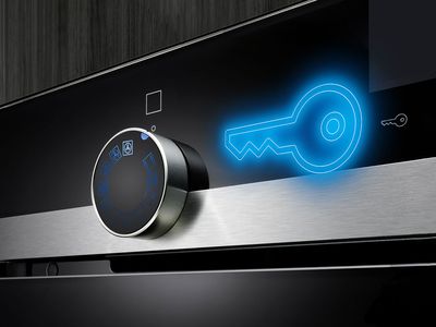 Siemens ovens: added safety with childproof lock