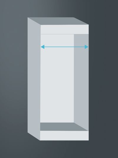 Siemens koelkast instructie nisbreedte opmeten