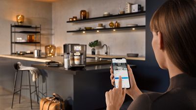 מכונות הקפה של Siemens: Home Connect
