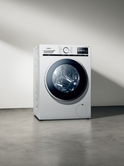 Cura del bucato intelligente con le lavatrici e asciugatrici Siemens