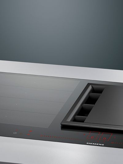 Detaljbilde av Siemens Home Connect platetopp