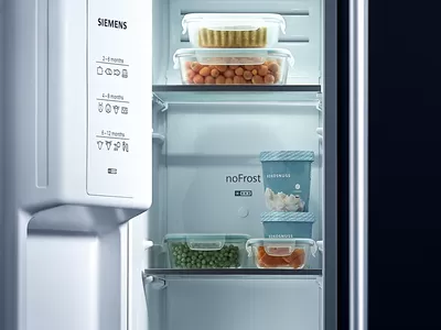 Chłodziarki marki Siemens – łatwe planowanie posiłków