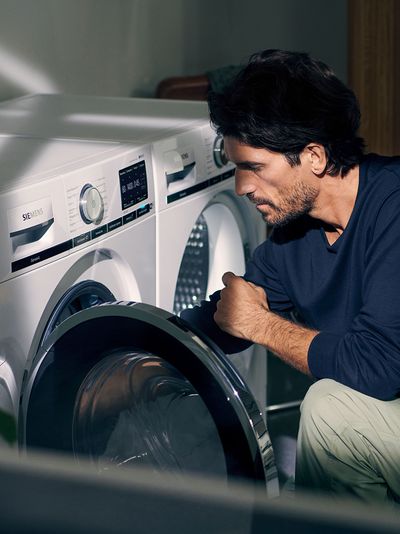Siemens laundry care is as stylish as it is efficent