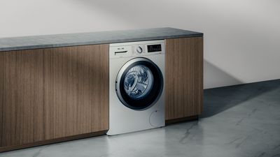 What is a built-under washing machine?