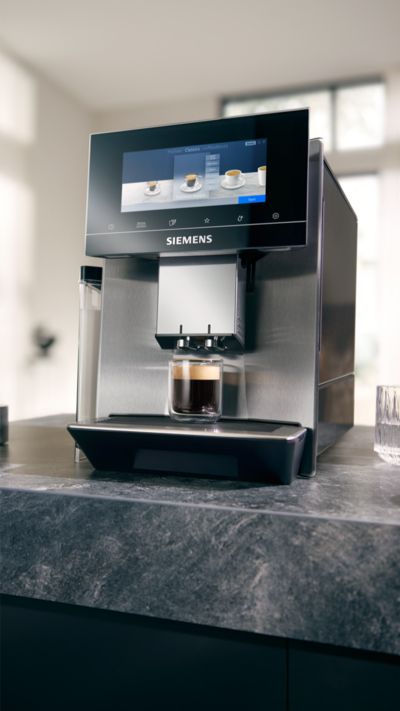 Cómo configurar la cafetera EQ900 superautomática Siemens 