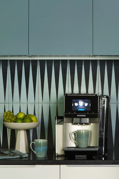 La machine à café automatique connectée Siemens.
