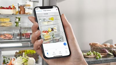 Home Connect smart storage on smartphone