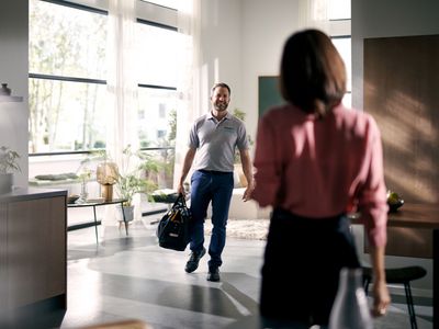 Le technicien doit se rendre prochainement au domicile du client. 
