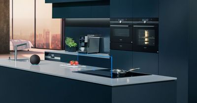 Siemens kitchen with smart appliances