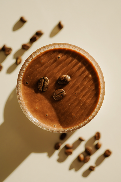 Laura'nin smoothie tarifinin kuş bakışı görüntüsü.