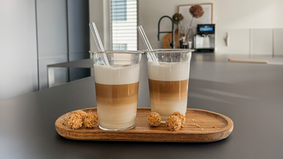 Laura'nın buzlu karamelli macchiato tarifi.