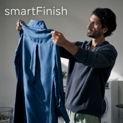 Sèche-linge pompe à chaleur Siemens avec smartFinish