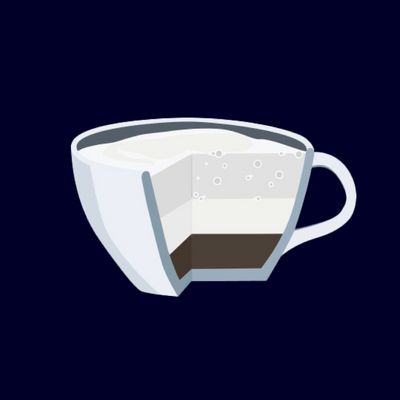 Ic&ocirc;ne repr&eacute;sentant un cappuccino.