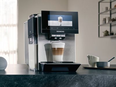 EQ 900 plus coffee machine on countertop