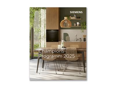 Katalog Siemens Championsprogramm