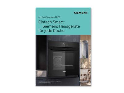 My first Siemens Broschüre