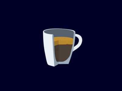 Ic&ocirc;ne repr&eacute;sentant un caff&egrave; coretto.