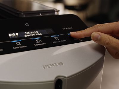 Siemens Home Appliances Menuindstillinger på EQ3