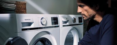 Doe je was als je niet thuis bent - met Siemens Home Connect