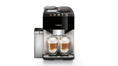 Der Siemens EQ500 Kaffeevollautomat.