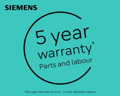 5year warranty logo