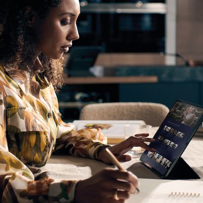 Person planning a new kitchen