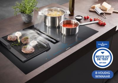 Siemens kookplaten - meer ruimte. Meer vrijheid bij de planning