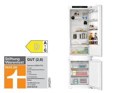 Siemens Testsieger Einbau-Kühlschrank KI96NVFD0