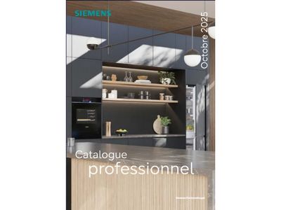 Catalogue professionnel Siemens.