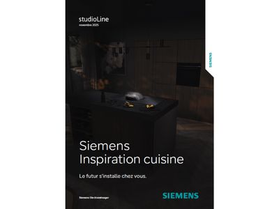 Cuisine aménagée moderne élégante dans les tons marrons et noirs 