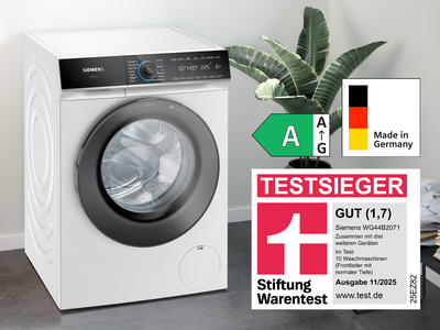 Siemens Testsieger Waschmaschinen