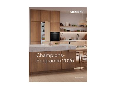 Katalog Siemens Championsprogramm