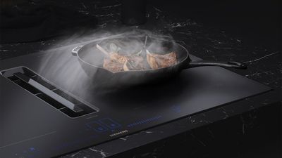 The Matt Black 1Q700 Induction Hob