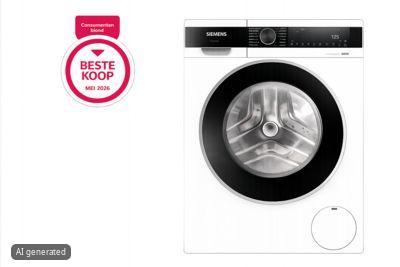Bosch wasmachine met daarnaast het beste koop predicaat met daarop mei 2026