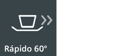 Resultado de imagen de programa lavavajillas 60 º