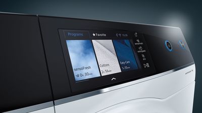 зображення дисплею iSelect пральної машини Siemens
