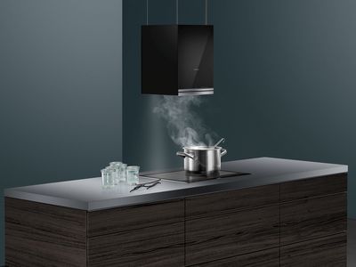 Eilandschouwkappen en plafondunits 