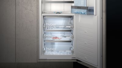 Siemens studioLine koelkast met premium hyperFresh lade