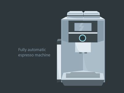 Siemens Électroménager - Coffee World - Machine à café entièrement automatique