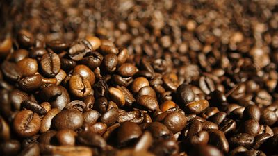 Använd kaffebönor av hög kvalitet för en god espresso.