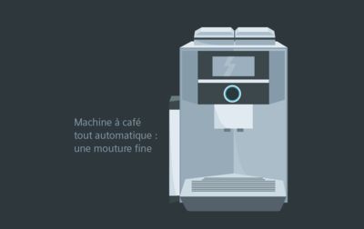 Siemens électroménager - Culture café - Machine à café tout automatique - Mouture fine