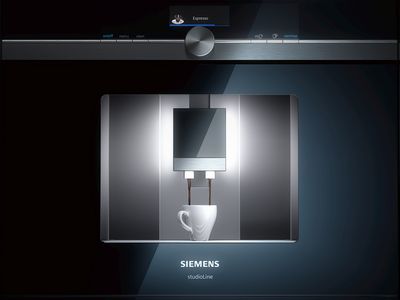 Siemens studioLine built-in coffee machine
