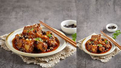 Steamed Spare Ribs with Fermented Black Beans